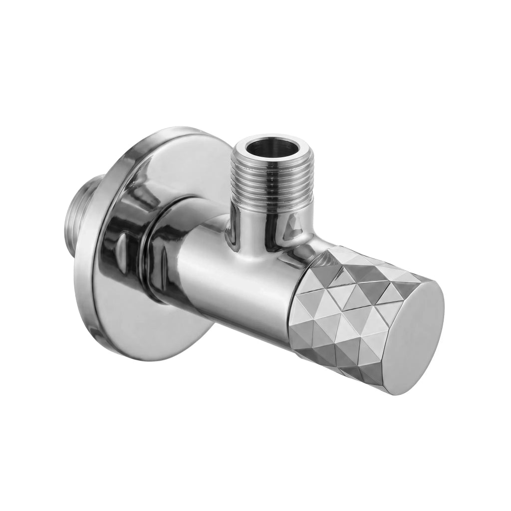 Valvola Ad Angolo Diamond 03 1/2" X 3/8" Chrome