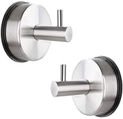 Accessori per bagno in acciaio inossidabile - 2 pezzi - impermeabili e resistenti alle graffette