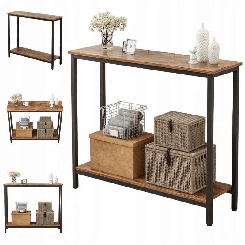 Scaffale per Libri Marrone 100x30x80 cm Ideale per Ogni Ambiente