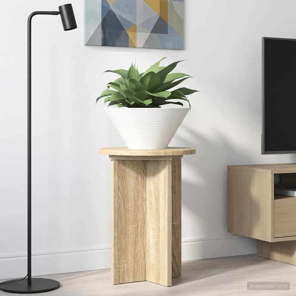 Supporto per piante | Sostegno per piante 2 pz Rovere Sonoma ?29,5 x 40 cm