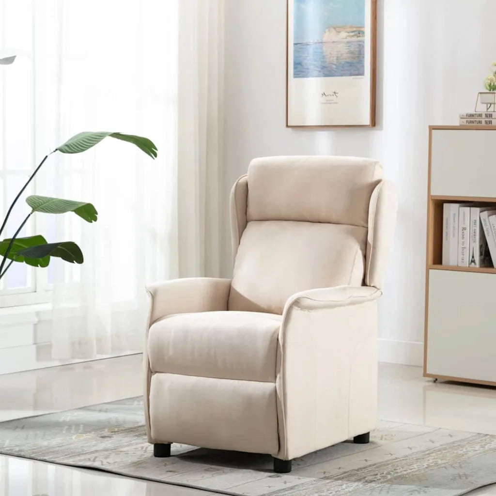 Sedia da massaggio Crema 93.5 x 67.5 x 101.5 cm Tessuto 348358