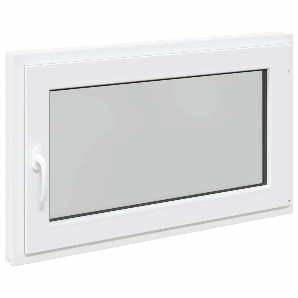Finestra per Soffitta RISOR 100 x 60 cm PVC e Vetro Bianco 42052410