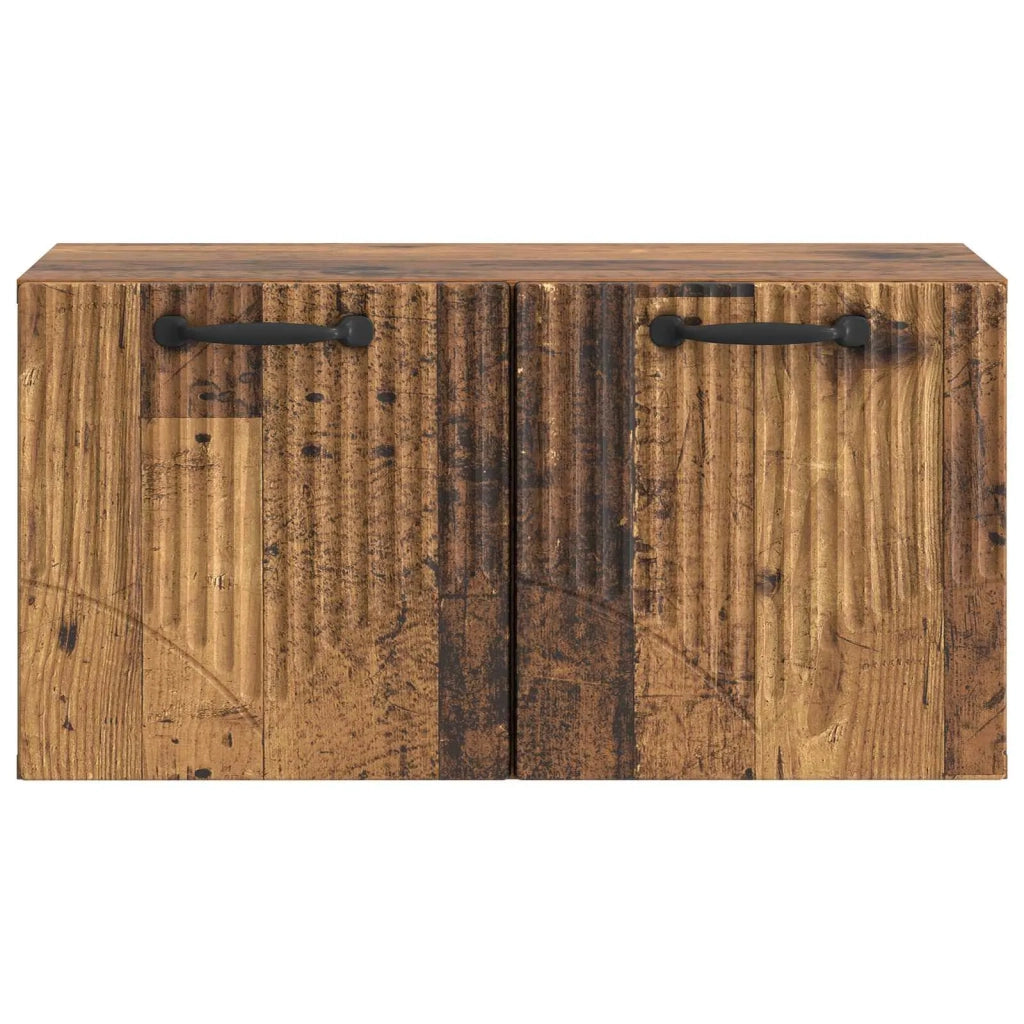Mobile TV da Muro | Armadietto TV | Mobile Porta TV Legno antico 59,5 x 31 x 30 cm