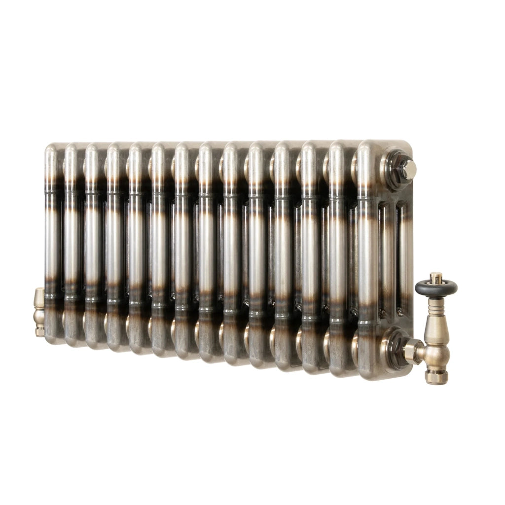 Radiatore 3 Colonne Orizzontale Metallo Grezzo 300 x 650 mm TRV