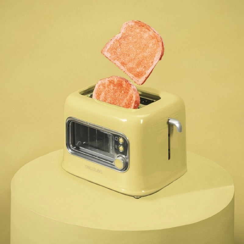 CECOTEC 08041 - Tostapane RetroVision Yellow