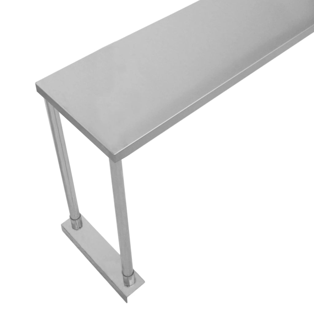 Ripiano con Mensole da Cucina Ristorante, Acciaio Inossidabile Resistente alla Corrosione per - Sigola - 150cm