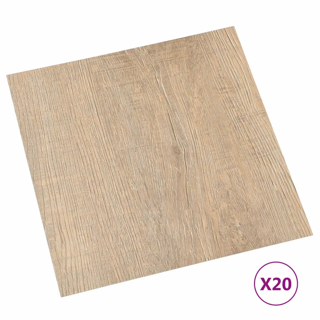 Plance per Pavimentazione Autoadesiva 30,5 x 30,5 cm 20 pz PVC CFW9219581