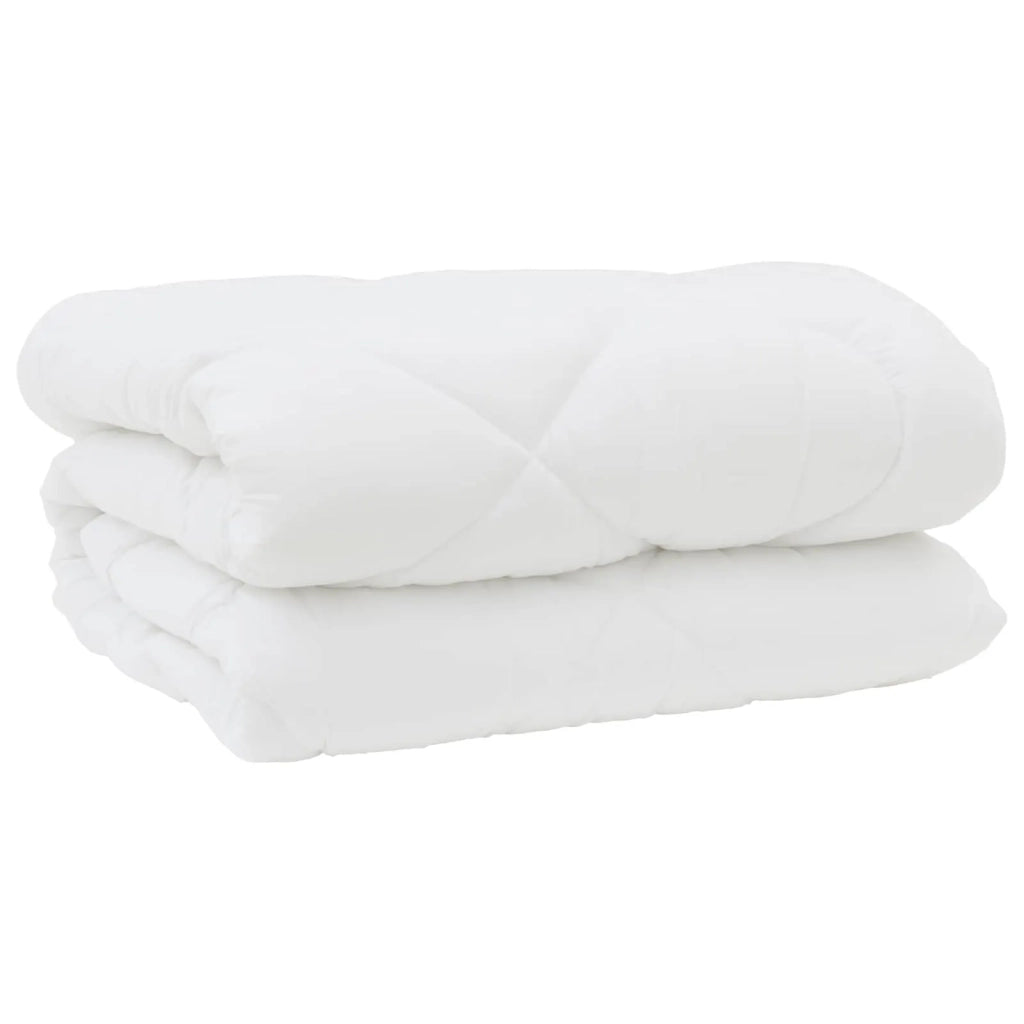 Piumone | Duvet Invernale con cuscino 3 pz Bianco Microfibra