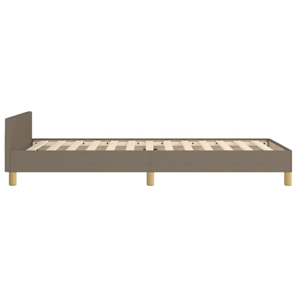 Giroletto senza Materasso Tortora 80x200 cm Tessuto