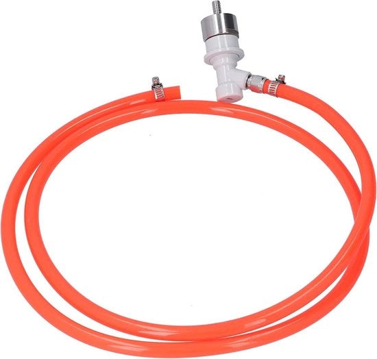 Montaggio di Tubazione a Sfera per Birra - Maniglia Flessibile per Carbonazione - 5/16 pollici Cap per Carbonazione - Accessori per Birra e Vaso - Dispensatore di Birra, Soda e Acqua.