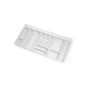 Portaposate Optima Vertex/Concept 500mm (Spalle 16mm) M 1.000 Plastica Bianca Tecnoplastica Emuca