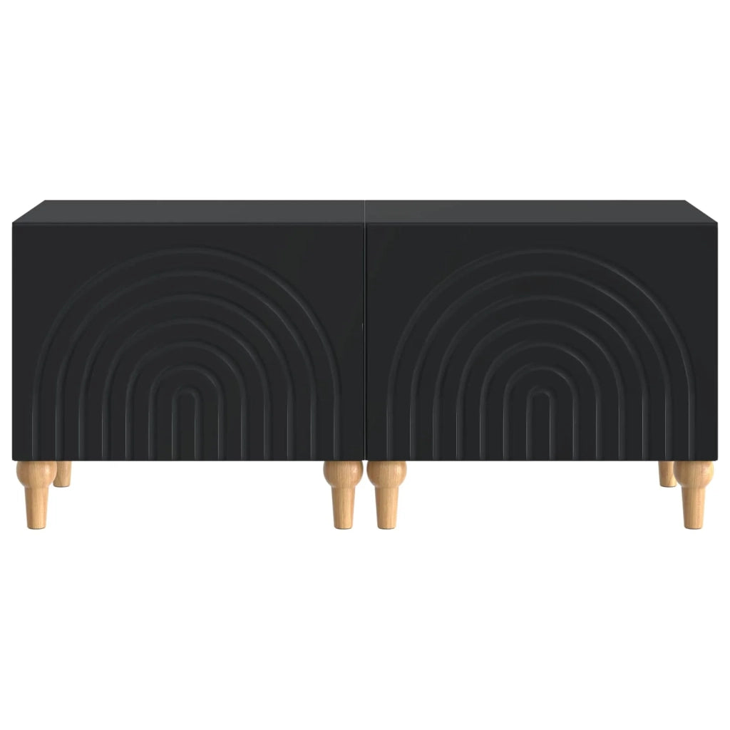 Mobile TV Nero Legno ingegnerizzato 896236