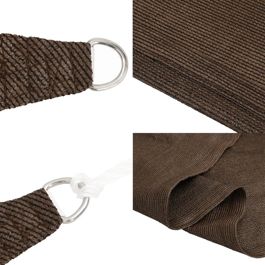 Vela Parasole 160 g/m² Marrone 6x7 m in HDPE 311799