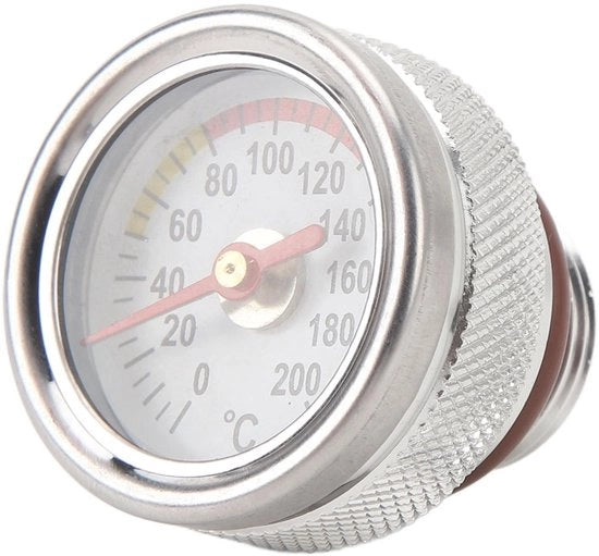 Termometro per Olio con Alta Precisione - Raggio di Misura 0-200 ℃ - Costruzione Fissa - Misurazione Precisa - Migliorata Esperienza di Guida - Termometro per Motocicletta