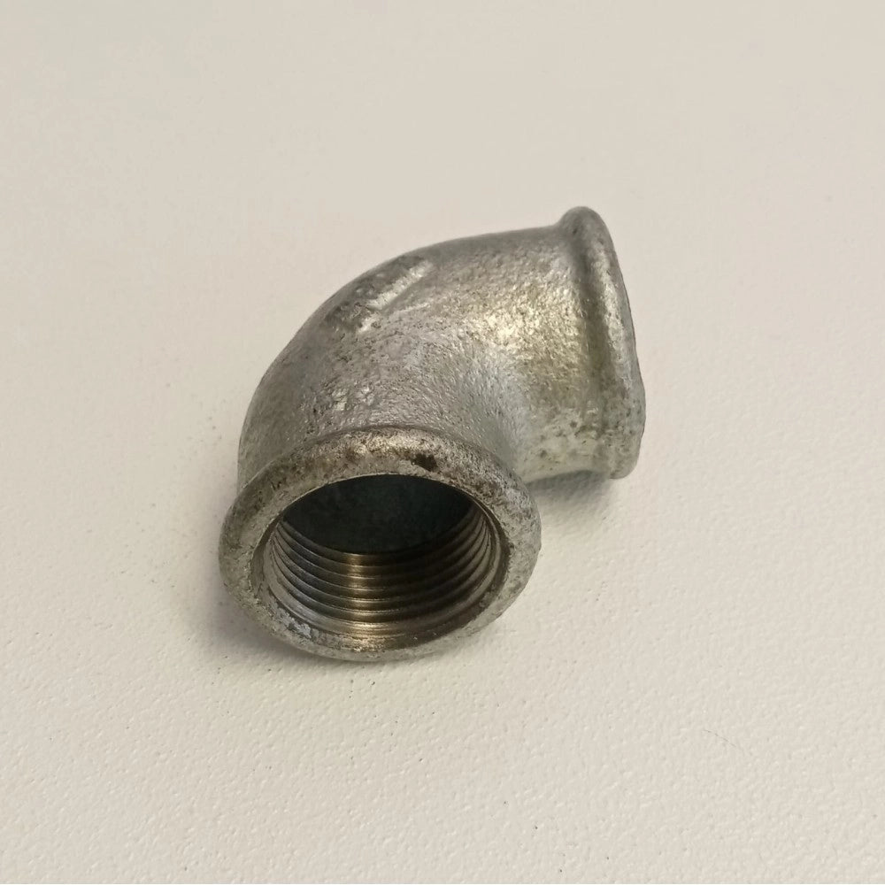 Raccordo ff 3/4'' gomito zincato curva di ghisa malleabile
