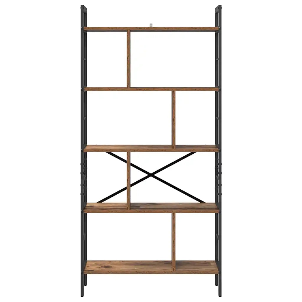 Libreria Legno vecchio 75 x 30 x 156 cm Legno multistrato 883962