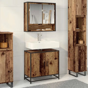 Armadio per Lavabo da Bagno Legno vecchio 65 x 33 x 60 cm 883614