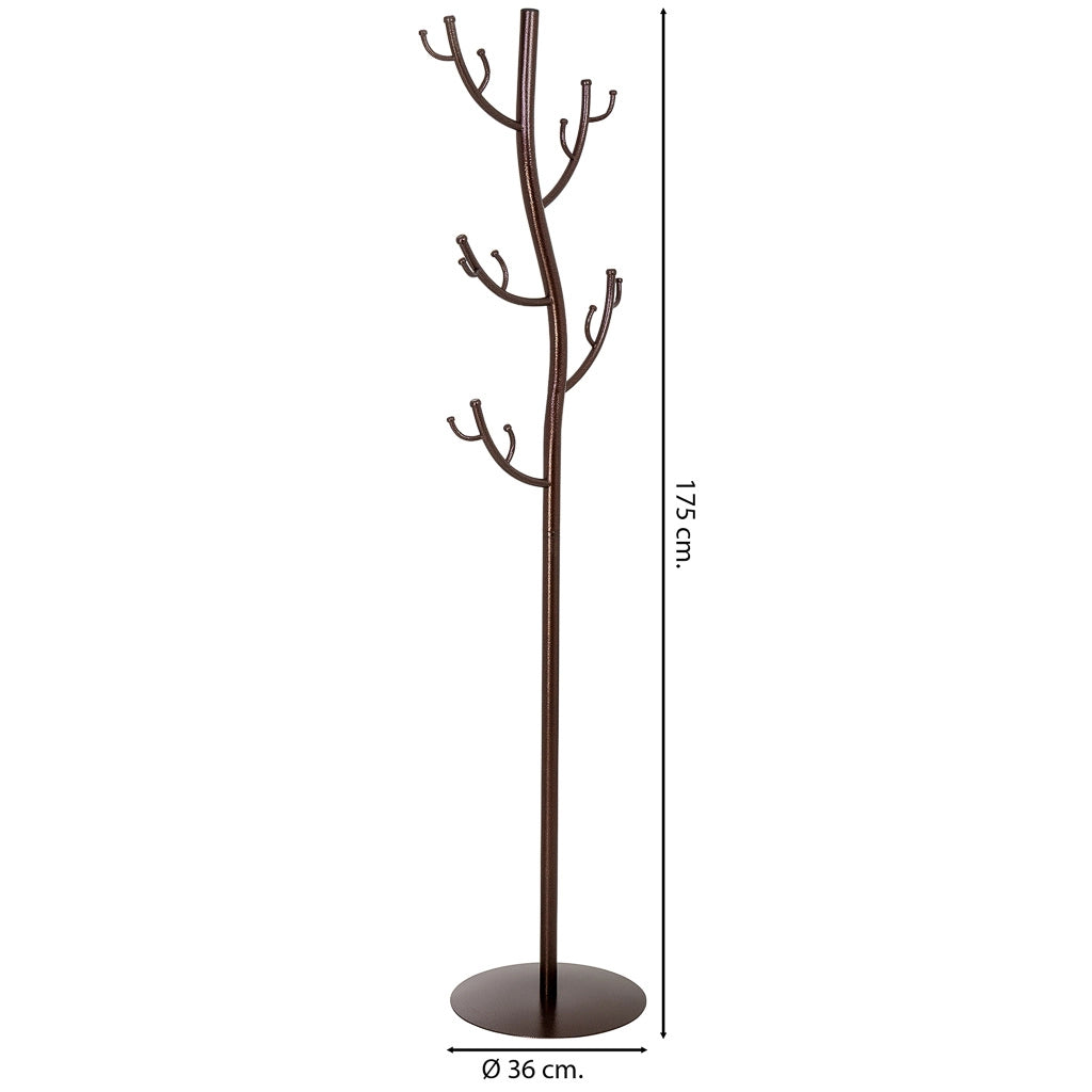 Appendiabiti in metallo color rame 175h cm