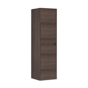 Mobile da bagno "Side 40" - 40 x 27 x 138 cm - Noce scuro