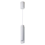 Lampada a sospensione Milagro Vertical bianca in alluminio GU10