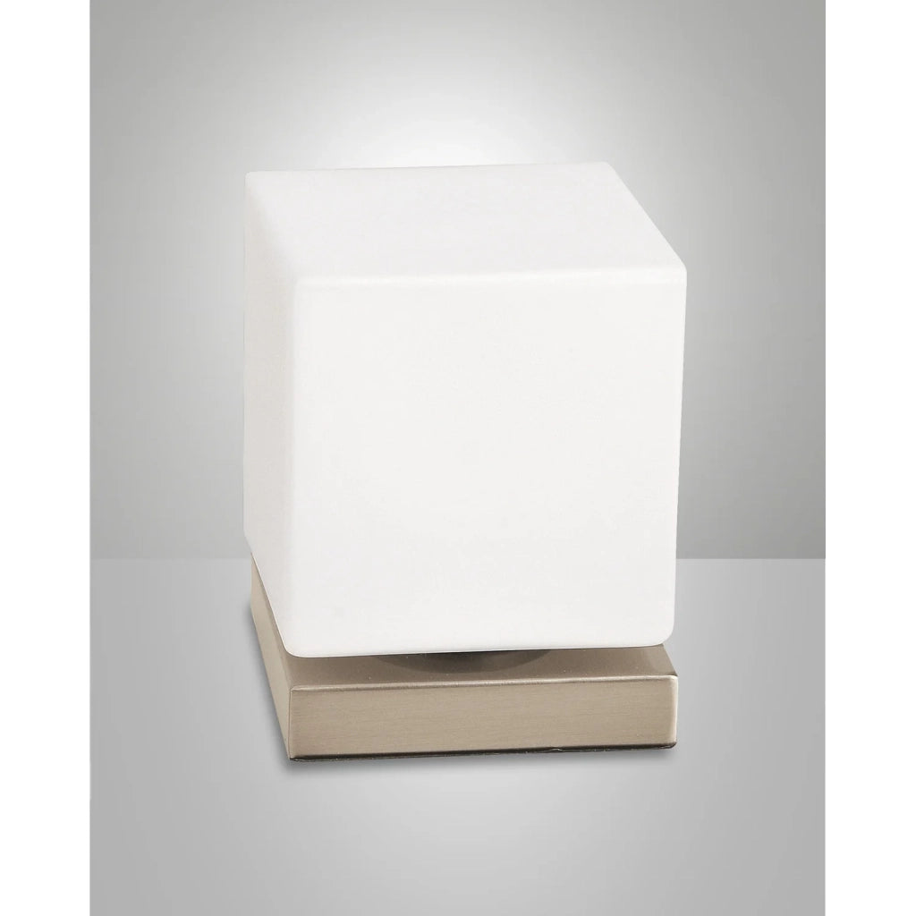Lampada da Tavolo Brenta Oro Opaco 1 Luce Stile Elegante e Moderno Fabas