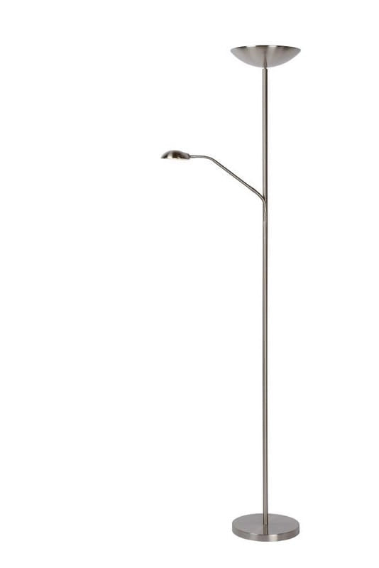 Lampada da terra Lucide Zenith LED 20W 3000K argento