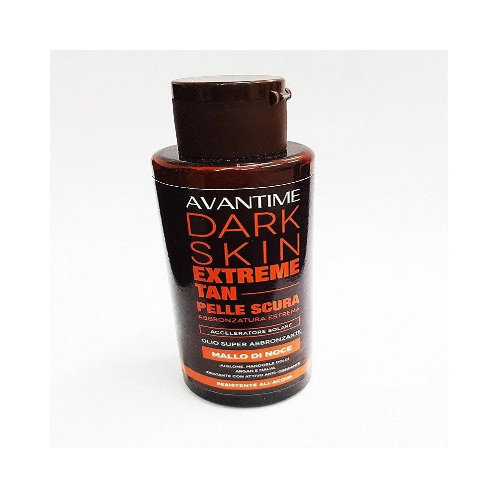 Trade Shop - Olio Abbronzante Mallo Di Noce 100ml Resistente Acqua Idratante Acceleratore Solare -