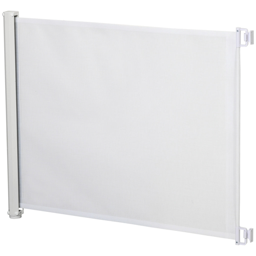 Barriera per cani retrattile ¨C Minimal ¨C bianco 115x82.5 cm