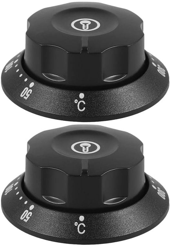 Tastiera Termostatica Universale - Pulsanti di Ricambio - Plastica - Compatibile con Forni/Fritture - Installazione Facile - Multifunzionale - Pulsante del Forno