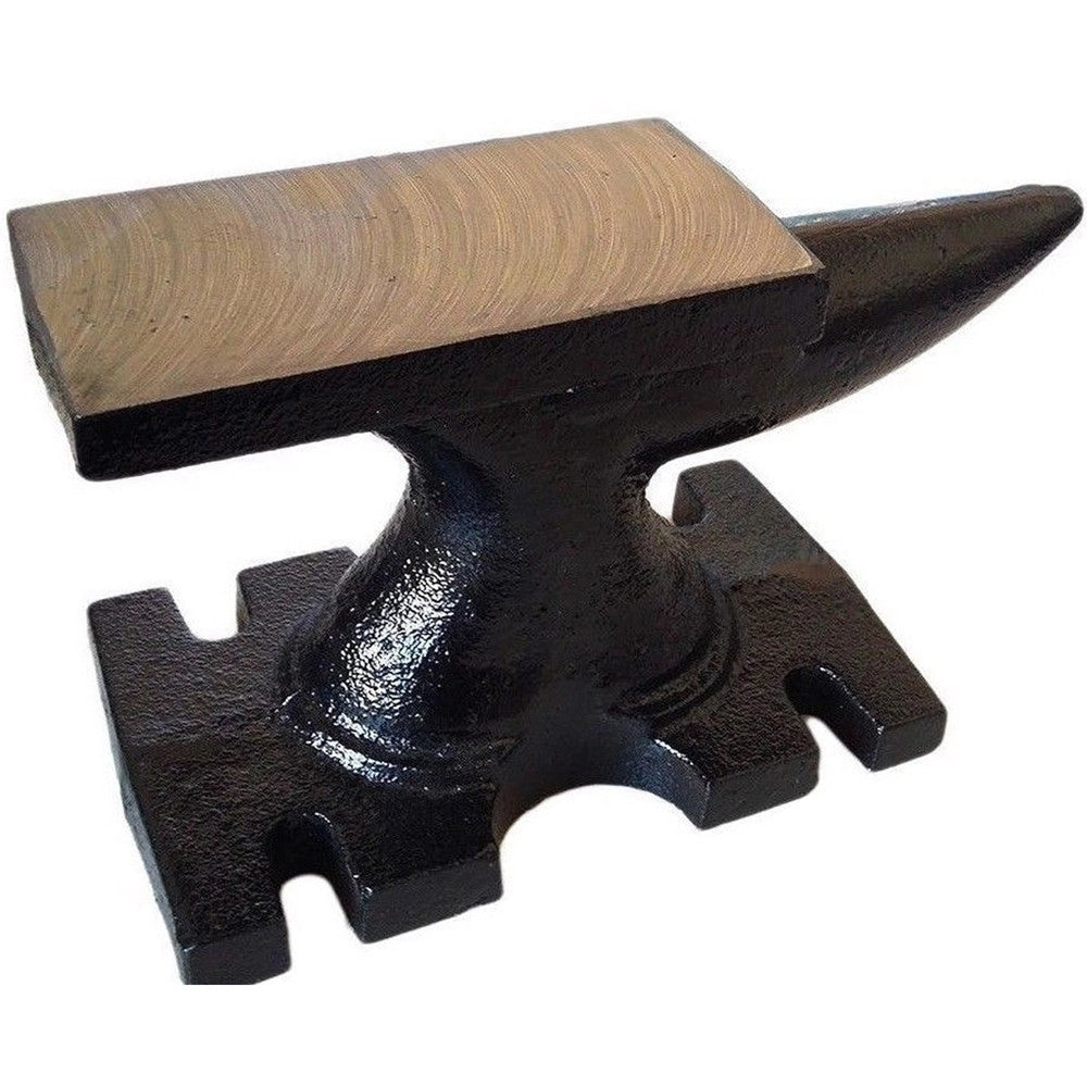 Trade Shop - Incudine 4kg Ferro Per Officina Fabbro Battitore Ferro Orafo Lavorare Metallo -