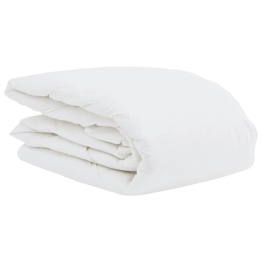 Duvet Estivo con cuscino 2 pcs Bianco Piuma d'anatra 3376277