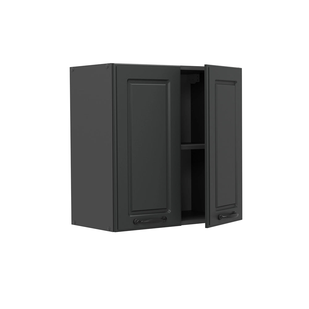 Pensile da cucina R-Line Antracite rustico/Antracite 60 cm Vicco