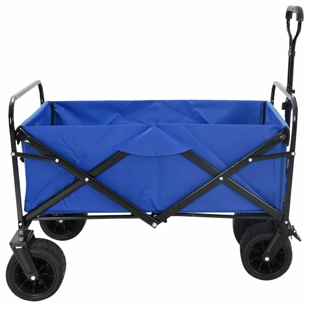 Carrello Pieghevole Blu 89 x 63 x 96 cm 42020657