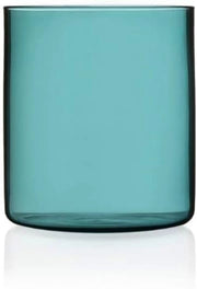Bicchiere Monsieur Petrolio | Collezione Cilindro Extra Light Colore