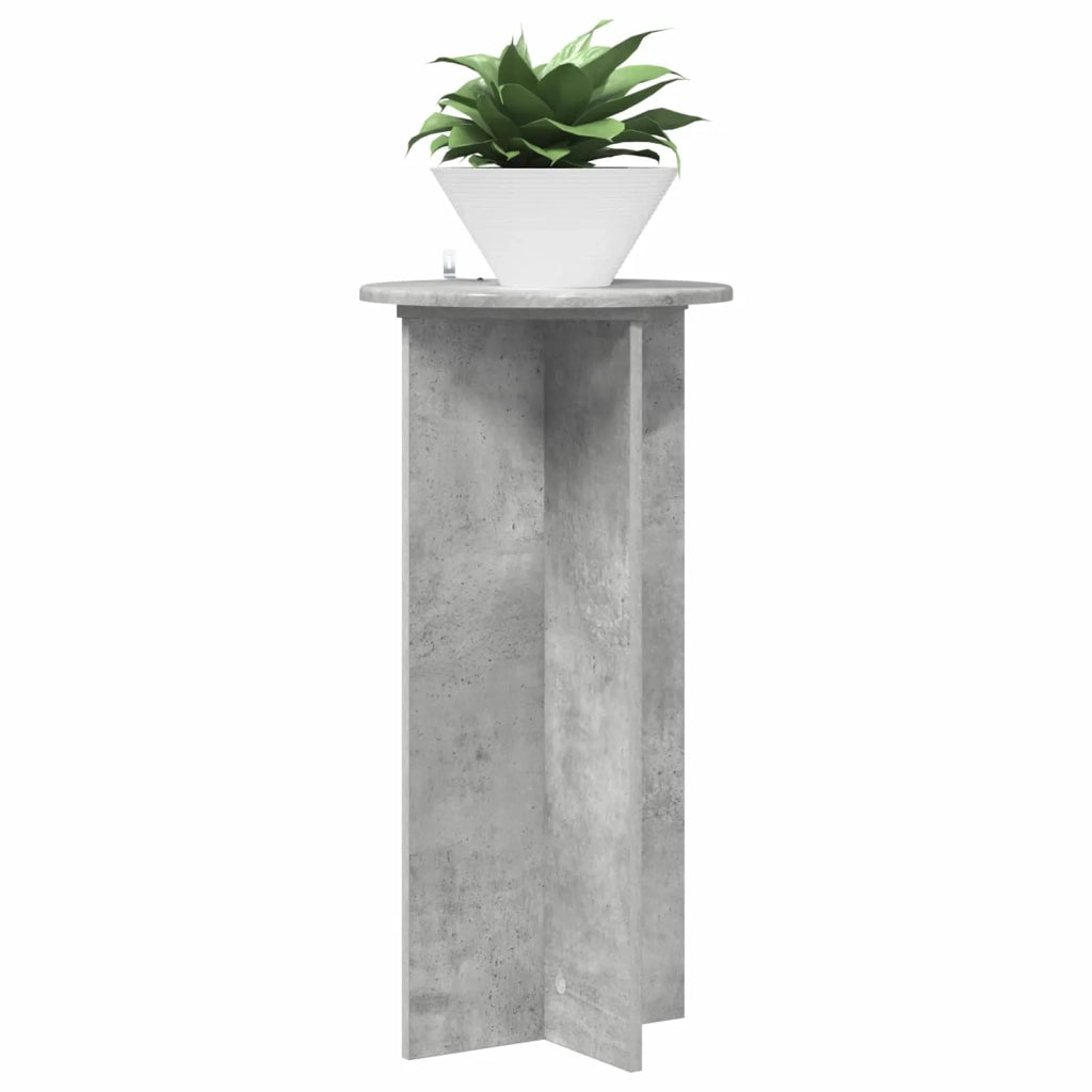 Supporto per piante 2 pcs Grigio Cemento 40 x 40 x 80 cm 899702