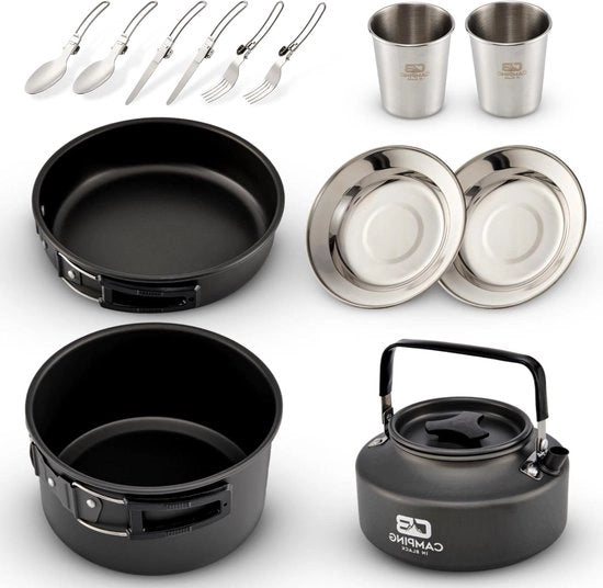 Set di servizi per campeggio per 2 persone