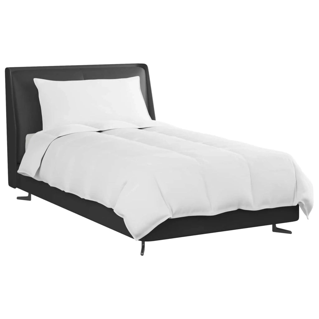 Duvet Estivo con cuscino 2 pcs Bianco Piuma d'anatra 3376251