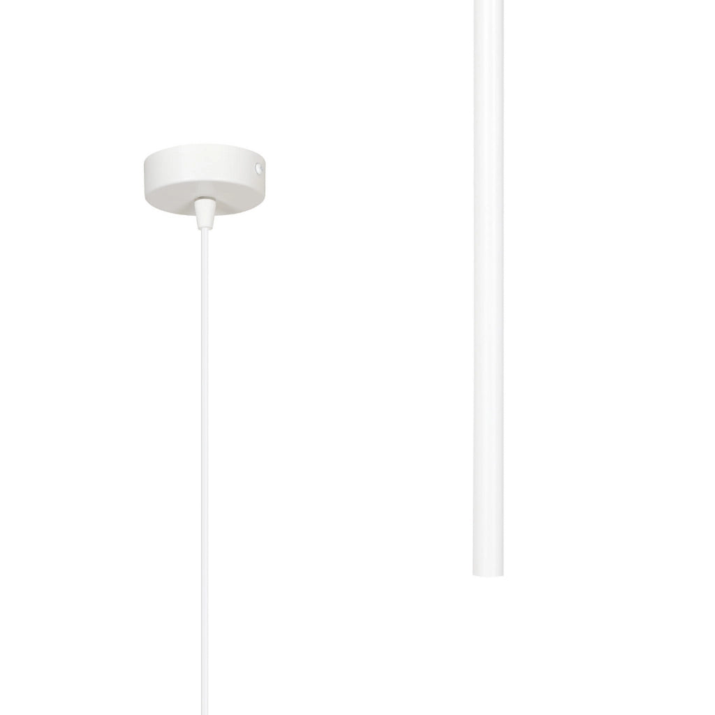 Lampada a sospensione Emibig Selter 1 bianca G9 120cm