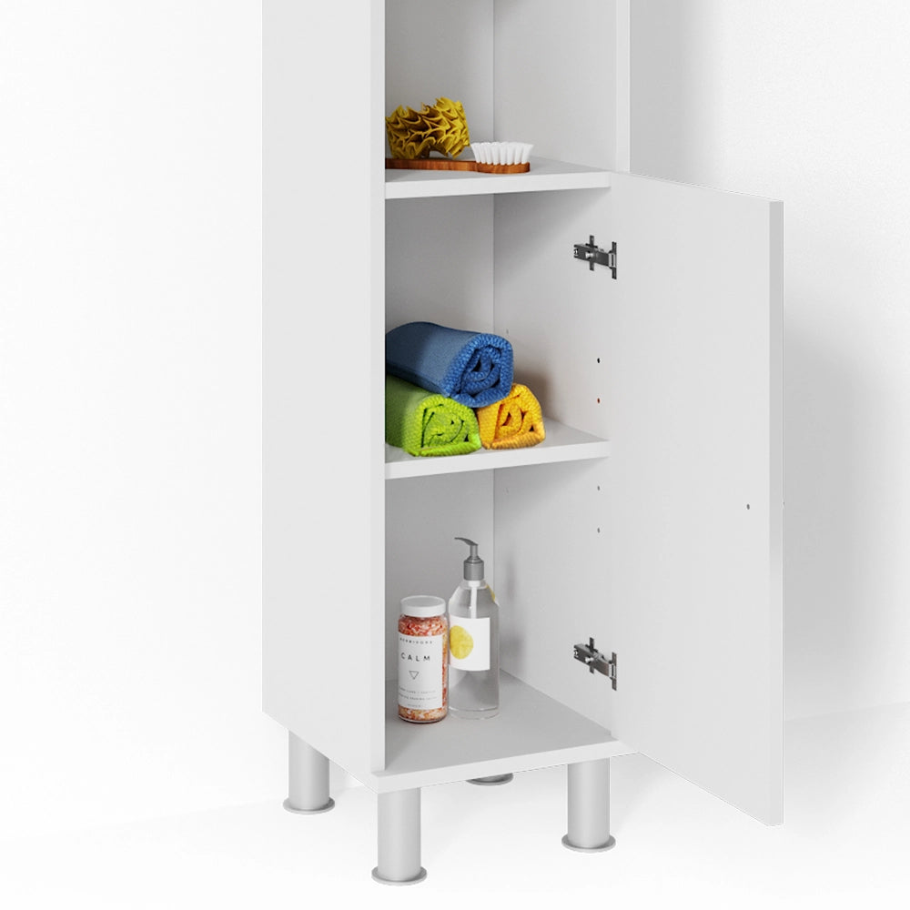 Vicco Set mobili bagno Bianco lucido 3 parti