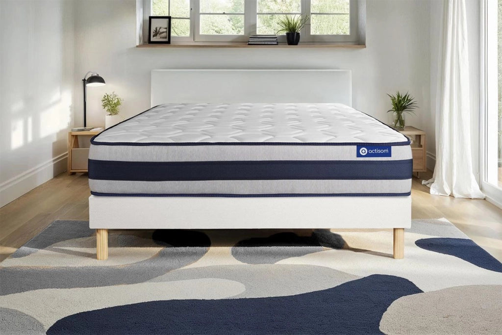 Kit rete e materasso Actimemo ergo 120x190cm - Spessore : 24cm- memory foam - rigido