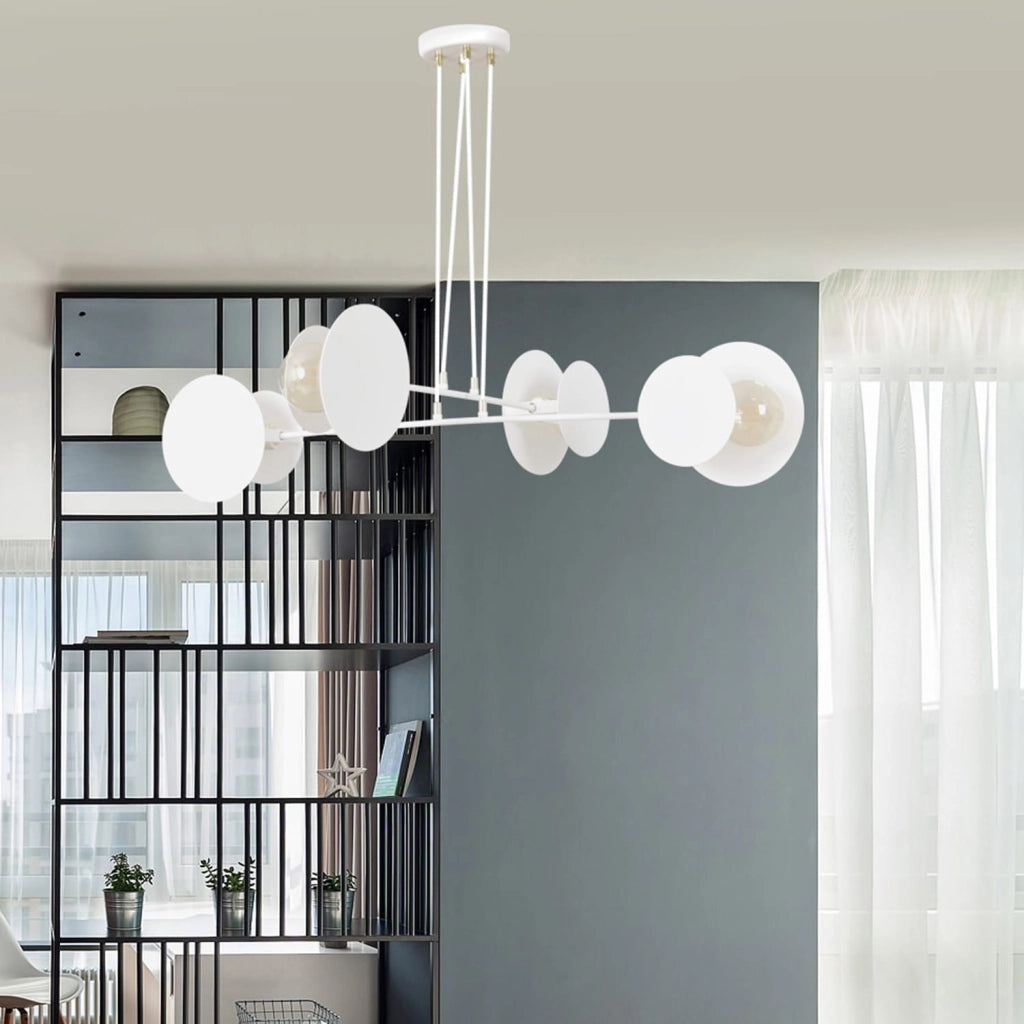 Lampadario Emibig IDEA 4 White bianco 4xE27 96cm metallo