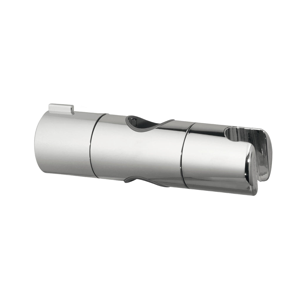 SUPPORTO SCORREVOLE IN ABS CROMATO PER ASTA D. 25 MM- Cromo- DAMAS- pezzi 1