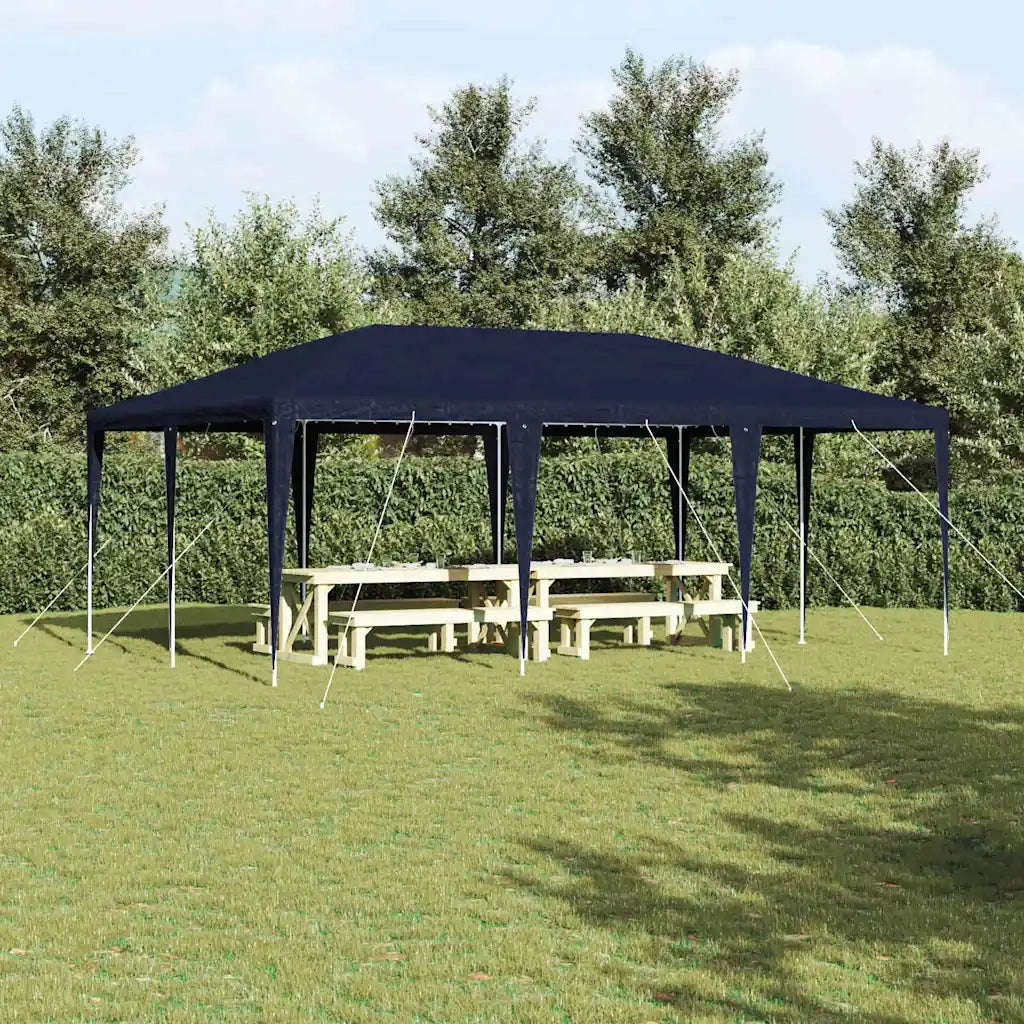 Tenda Party Blu 600 x 400 x 266 cm Polietilene e Acciaio 42003430