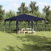Tenda Party Blu 400 x 400 x 266 cm Polietilene e Acciaio 42003422