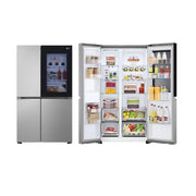 LG ELECTRONICS FRIGORIFERO INSTAVIEW™SIDE-BY-SIDE CON RAFFREDDAMENTO RAPIDO, CONNESIONE WIFI E TRAMITE APP  179X91,3