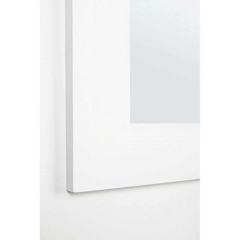 Specchio Rettangolare Legno Bianco Moderno da Parete 72x92 - YOUNG