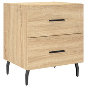 Comodino | Armadio da Notte | Mobiletto da notte Rovere Sonoma 40x35x47,5 cm in Legno Multistrato