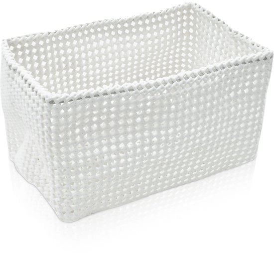 Mangia tubi rettangolare, bianco