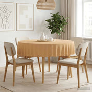 Tovaglia da Tavolo Rotondo Beige Ø 160 cm 42040138
