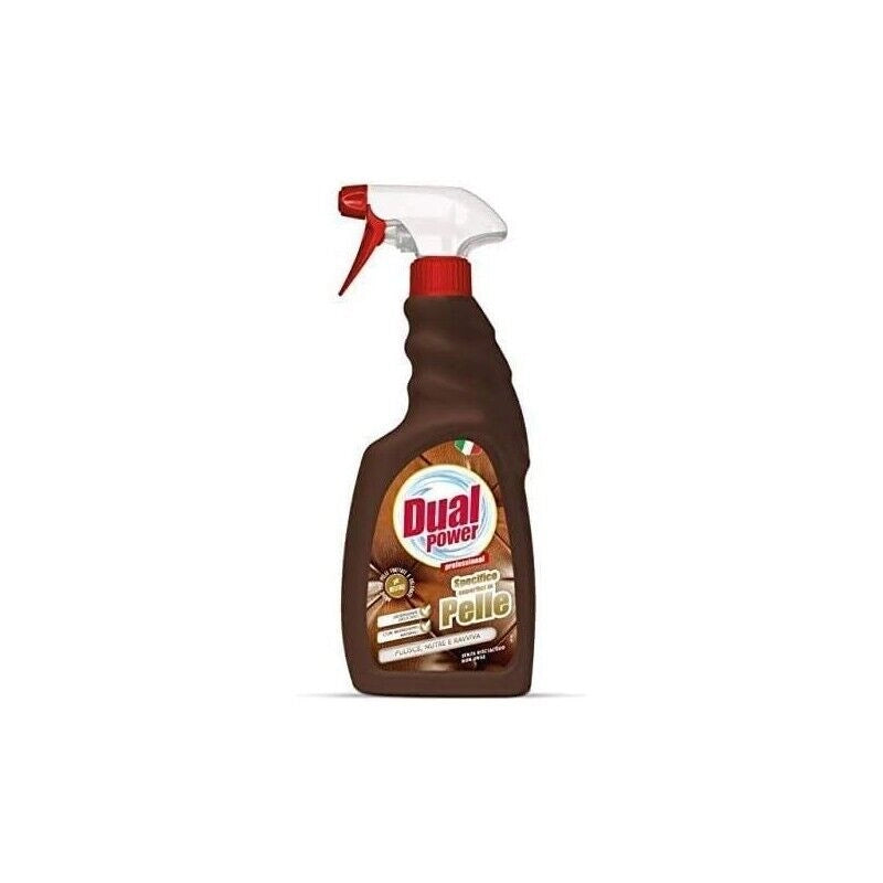 DUAL POWER SPRAY IN FORMATO DA 500ML SPECIFICO PER TESSUTI IN  PELLE